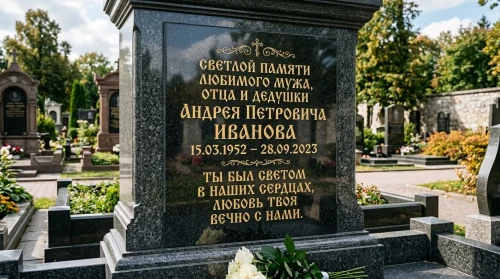 Эпитафия на памятник. Как выбрать и что написать